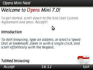 Opera Mini 7 Next Java, Symbian, Android